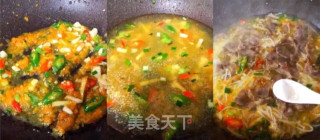 金针菇肥牛汤的做法步骤：2