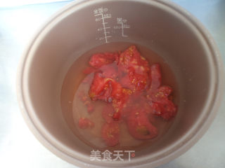 电饭煲番茄鸡蛋汤的做法步骤：4