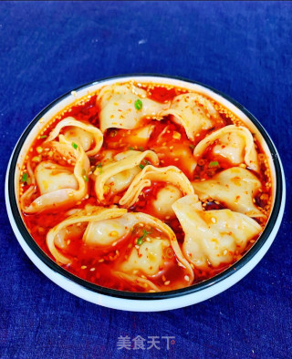 酸汤水饺的做法步骤：5