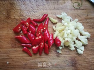 丝瓜尖儿炒粉条的做法步骤：4