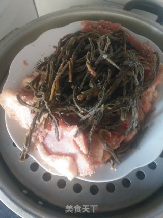 腐乳米粉蒸肉的做法步骤：5