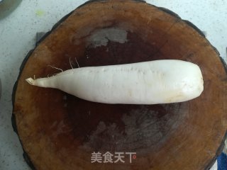 白萝卜排骨汤的做法步骤：2