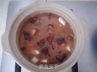 滋补羊肉白萝卜煲的做法步骤：14