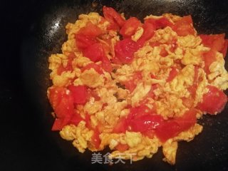 番茄鸡蛋汤的做法步骤：5