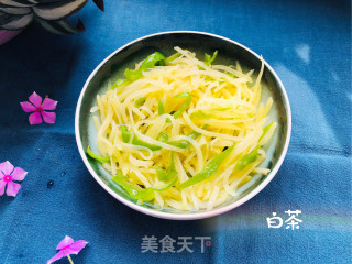 青椒土豆丝的做法步骤：7