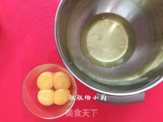 双色斑点戚风蛋糕的做法步骤：3