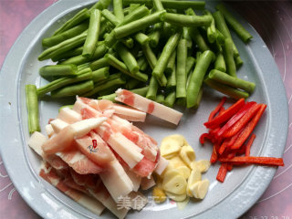 四季豆烧茄子的做法步骤：2
