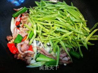 家常扁豆丝的做法步骤：5