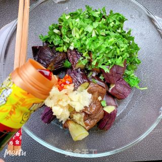 凉拌茄子的做法步骤：6
