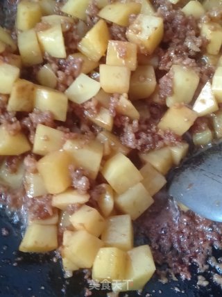 肉末土豆块儿的做法步骤：7