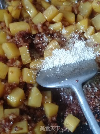 肉末土豆块儿的做法步骤：8
