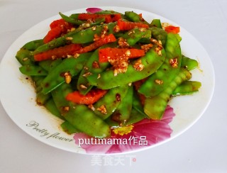 爽口凉拌荷兰豆的做法步骤：7
