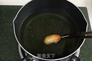香炸迷你热狗的做法步骤：8