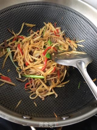 肉丝仔姜的做法步骤：15