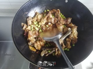 毛豆烧鸡的做法步骤：6