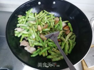 四季豆烧肉的做法步骤：5