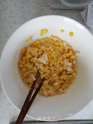 玉米烙的做法步骤：4