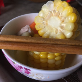 玉米炖猪肉汤的做法步骤：6