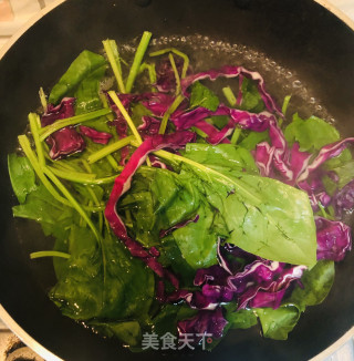 凉拌菠菜粉丝的做法步骤：6