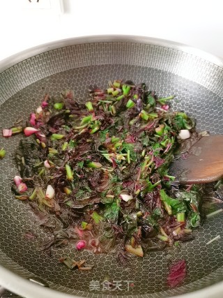 蒜蓉苋菜的做法步骤：5