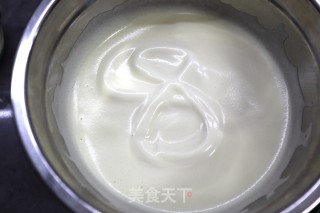 猕猴桃酸奶奶酪慕斯蛋糕的做法步骤：3