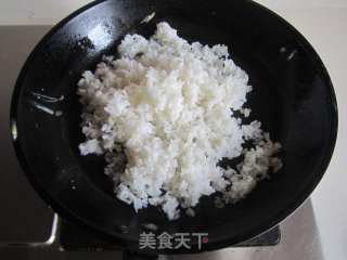海胆炒饭的做法步骤：3