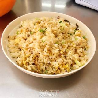 海胆炒饭的做法步骤：4