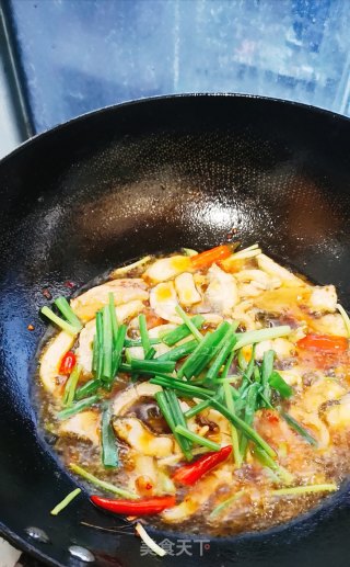炒乌鱼的做法步骤：8
