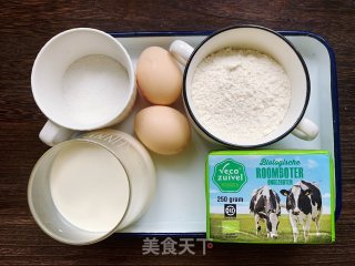 芒果班戟的做法步骤：1