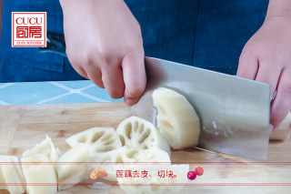 胭脂藕的做法步骤：2