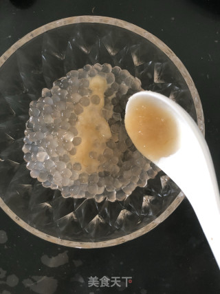 无花果葡萄西米露的做法步骤：4
