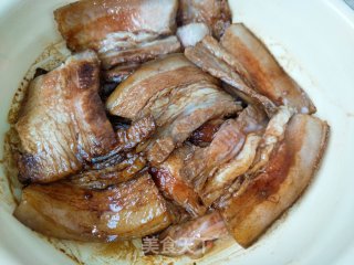 酸菜扣肉的做法步骤：10