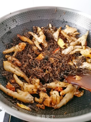干马齿苋烧鸡爪的做法步骤：12