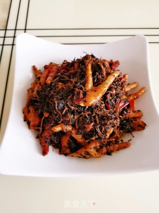 干马齿苋烧鸡爪的做法步骤：15