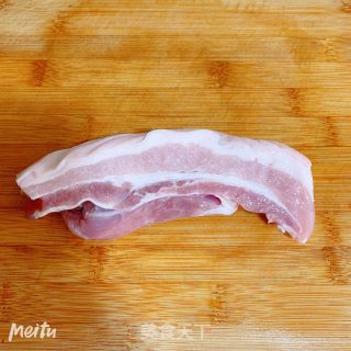 五花肉烧四季豆（东北口味）的做法步骤：3