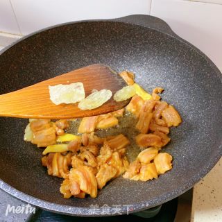 五花肉烧四季豆（东北口味）的做法步骤：11