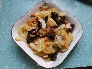 海米炒瓜片的做法步骤：6