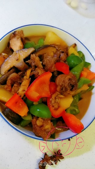 黄焖鸡的做法步骤：8