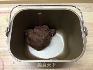 可可蔓越莓华夫饼（面团版）的做法步骤：3