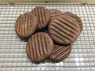 可可蔓越莓华夫饼（面团版）的做法步骤：13