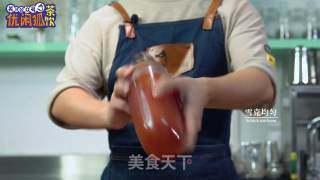 秋天风的草莓红玉茶冻冻的做法步骤：9