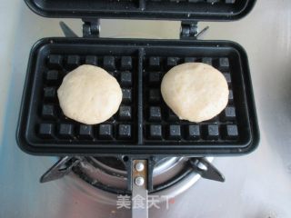 蜜豆华夫饼的做法步骤：7