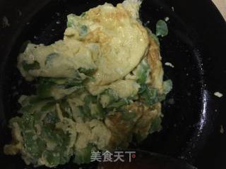 凉瓜鸡蛋的做法步骤：4