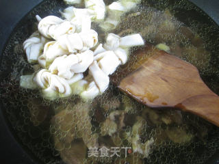 千张结烧牛肉的做法步骤：7