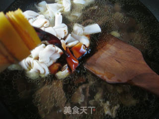 千张结烧牛肉的做法步骤：8