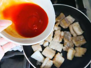 茄汁鱼块的做法步骤：5