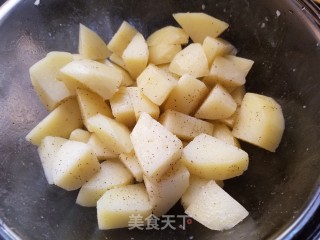香煎土豆的做法步骤：5