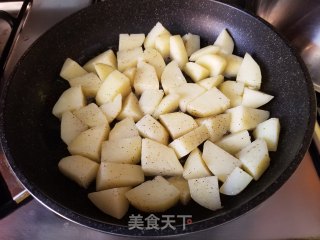 香煎土豆的做法步骤：7