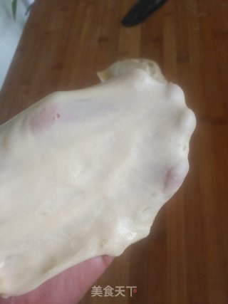 手撕香葱肉松面包的做法步骤：12