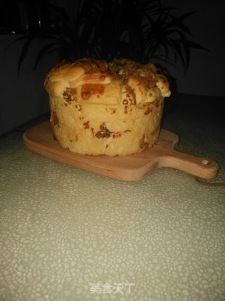 手撕香葱肉松面包的做法步骤：26